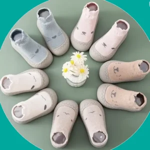 China Imported Anti Slip Baby Shoes (Lace Pink)